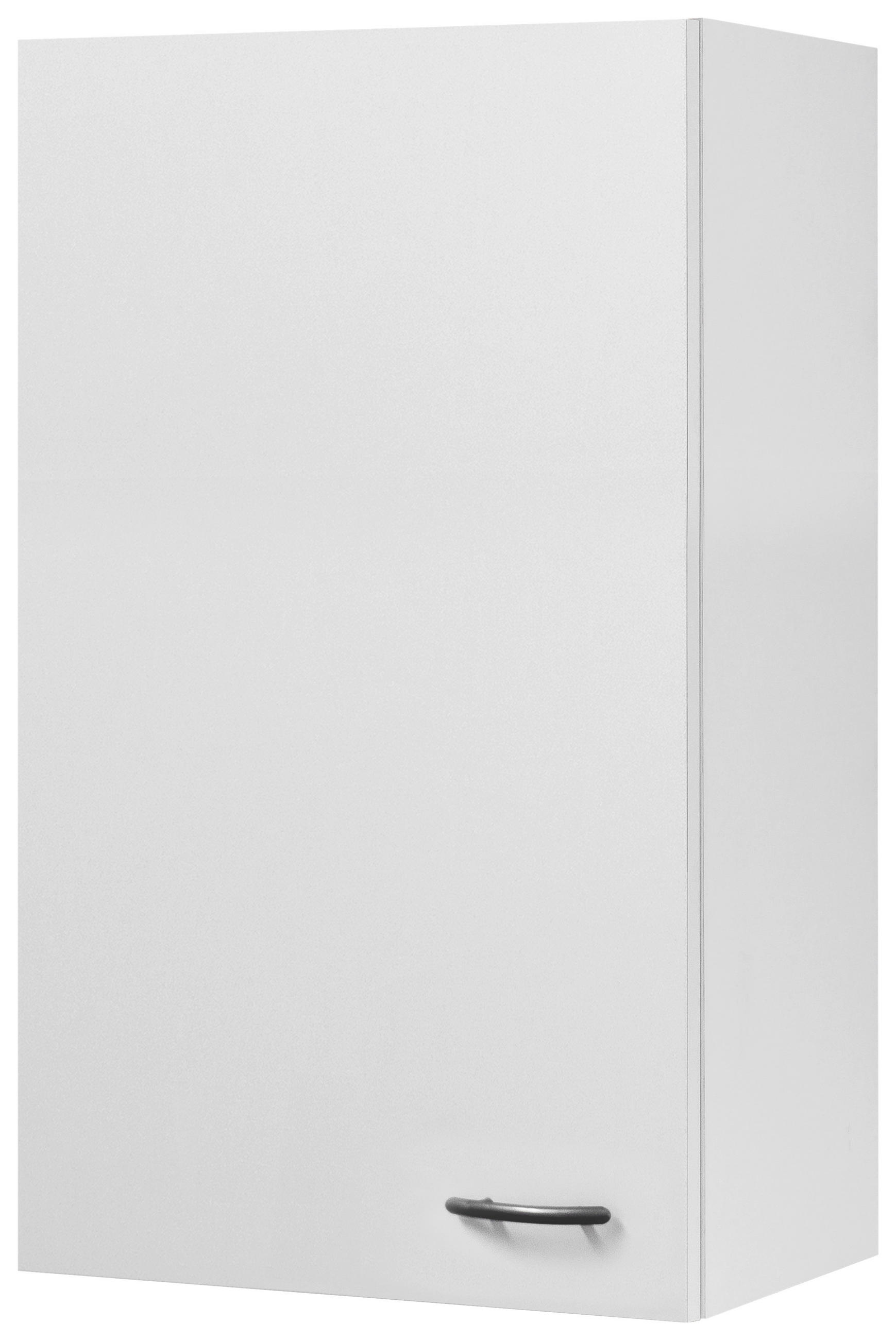 KÜCHENOBERSCHRANK 50/89/32 cm  in Weiß  - Edelstahlfarben/Weiß, Holzwerkstoff/Kunststoff (50/89/32cm) - FlexWell