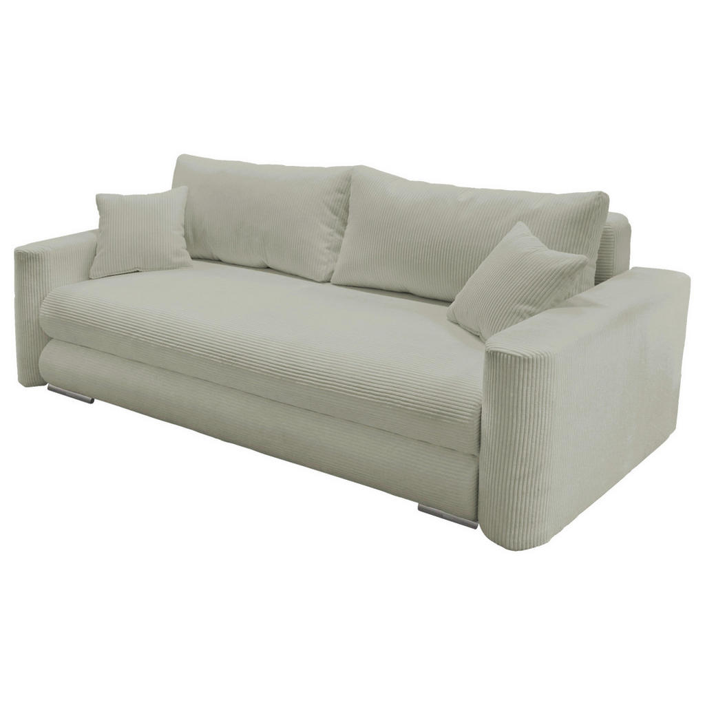Thumbnail - Mid.you Schlafsofa, Taupe, Textil, 232x88x105 cm, Liegefunktion, Wohnzimmer, Sofas & Couches, Schlafsofas, Schlafsofas m...