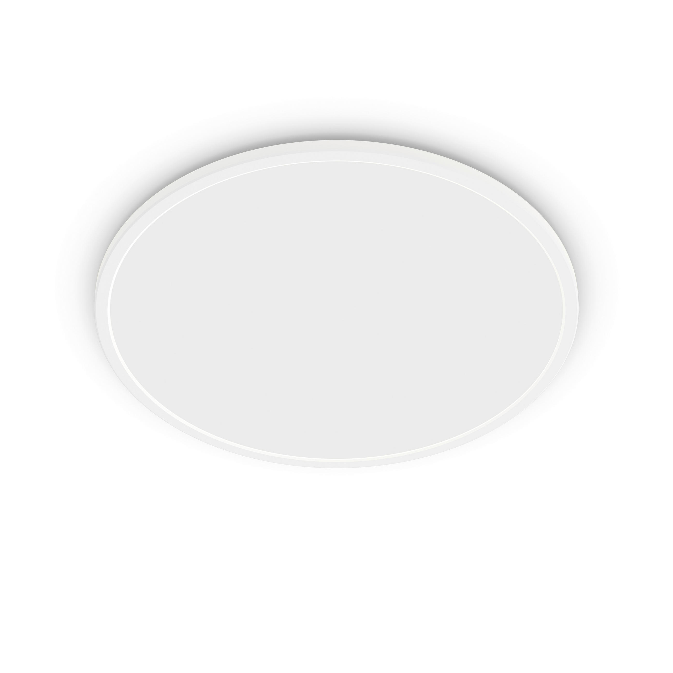 LED-DECKENLEUCHTE Superslim CL550 42,5/42,5/2,3 cm   - Weiß, Basics, Kunststoff (42,5/42,5/2,3cm) - Philips