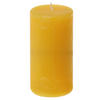 STUMPENKERZE  - Gelb, Basics (7,8/15cm)