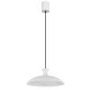LED-HÄNGELEUCHTE 40/150 cm  - Opal/Schwarz, KONVENTIONELL, Kunststoff/Metall (40/150cm) - Globo