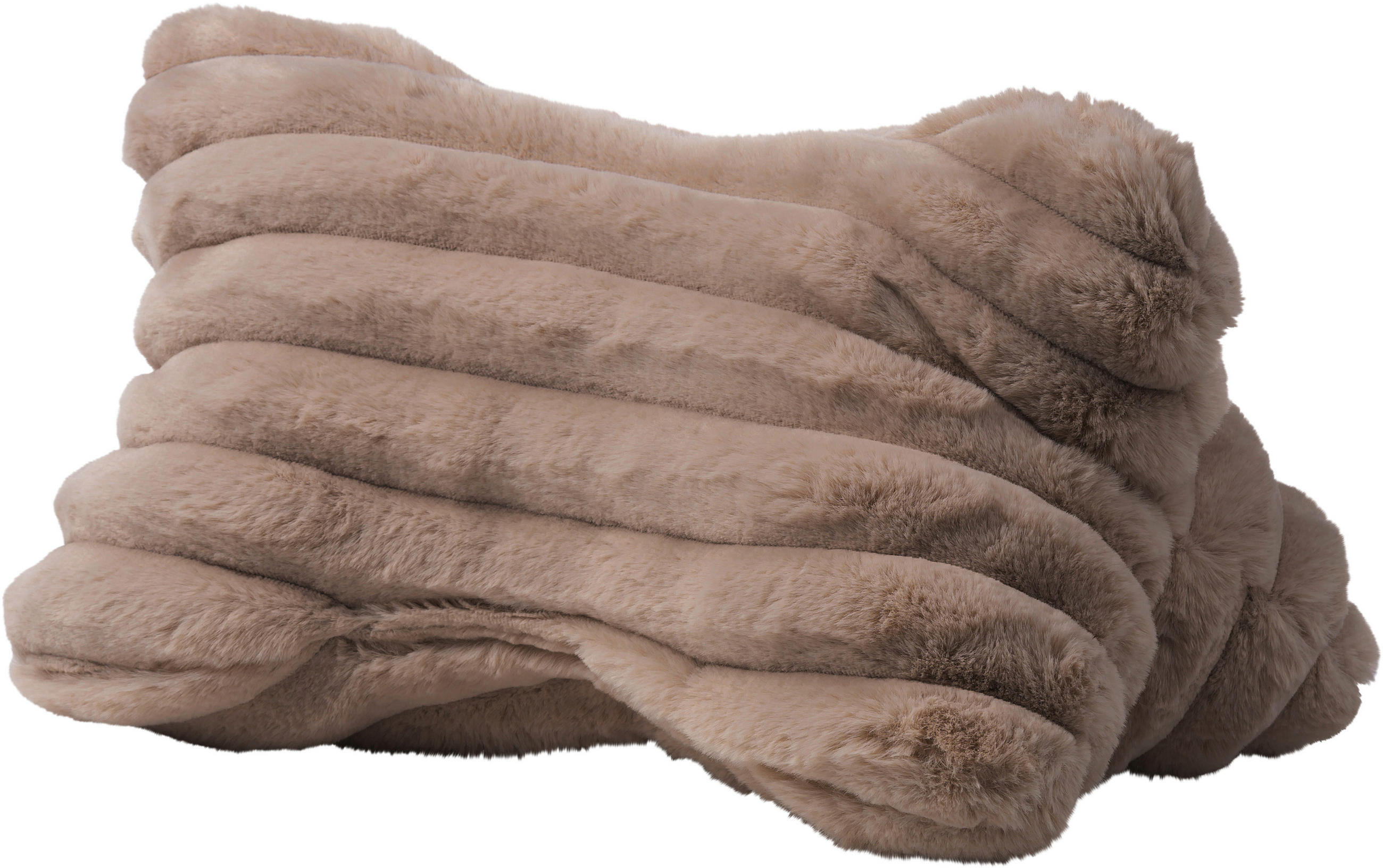 ZIERKISSEN 40/25 cm  - Schlammfarben, Basics, Textil (40/25cm) - Novel