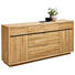 SIDEBOARD - Chromfarben/Eichefarben, Design, Holzwerkstoff/Metall (180/86/42cm) - Hom`in SIDEBOARD - Chromfarben/Eichefarben, Design, Holzwerkstoff/Metall (180/86/42cm) - Hom`in