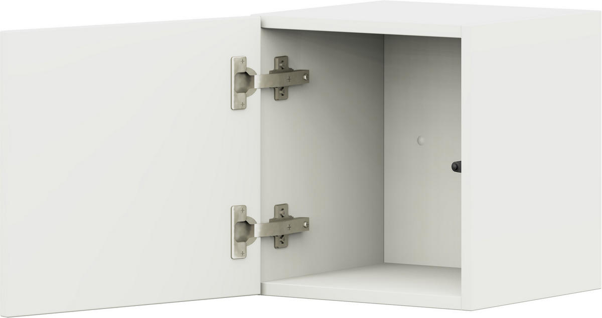 HÄNGEELEMENT in Weiss   - Weiss, Design, Holzwerkstoff (34/34/26,9cm) - Cantus