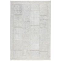 FLACHWEBETEPPICH Wohnzimmer 155/230 cm Weiß rechteckig  - Weiß, Trend, Textil (155/230cm) - Novel