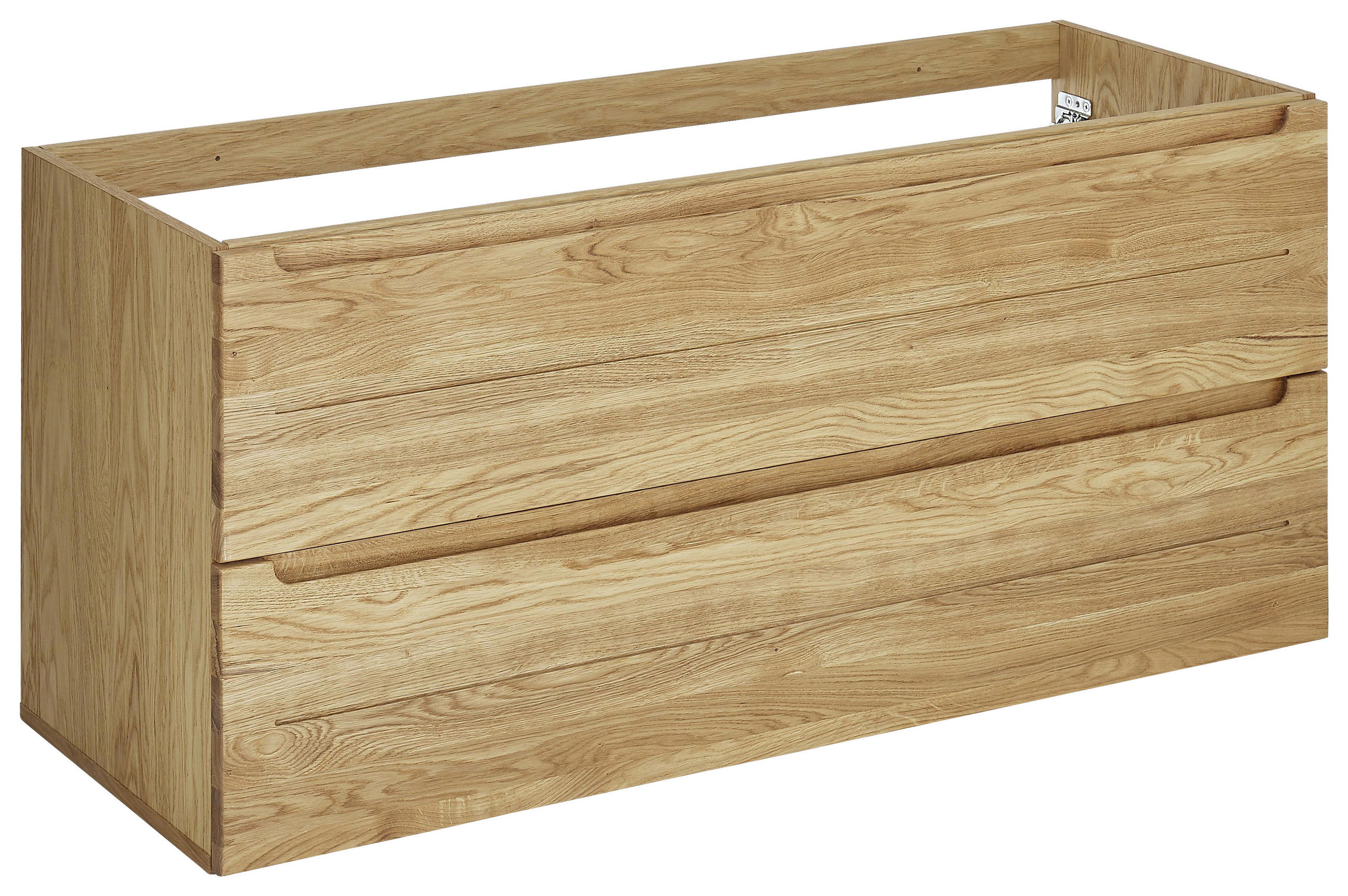 WASCHBECKENUNTERSCHRANK 120/54/46 cm - Eichefarben, KONVENTIONELL, Holz/Holzwerkstoff (120/54/46cm) - Linea Natura