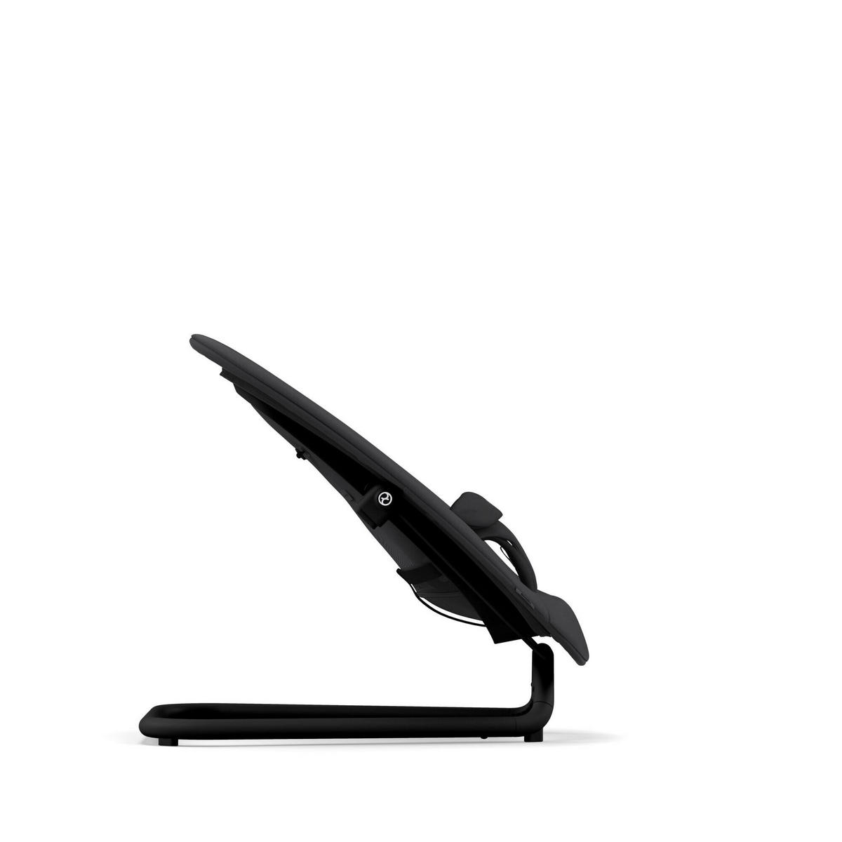 HOCHSTUHLLIEGE Lemo Bouncer  - Schwarz, Basics, Kunststoff/Textil (61/44/46-55cm) - cybex GOLD