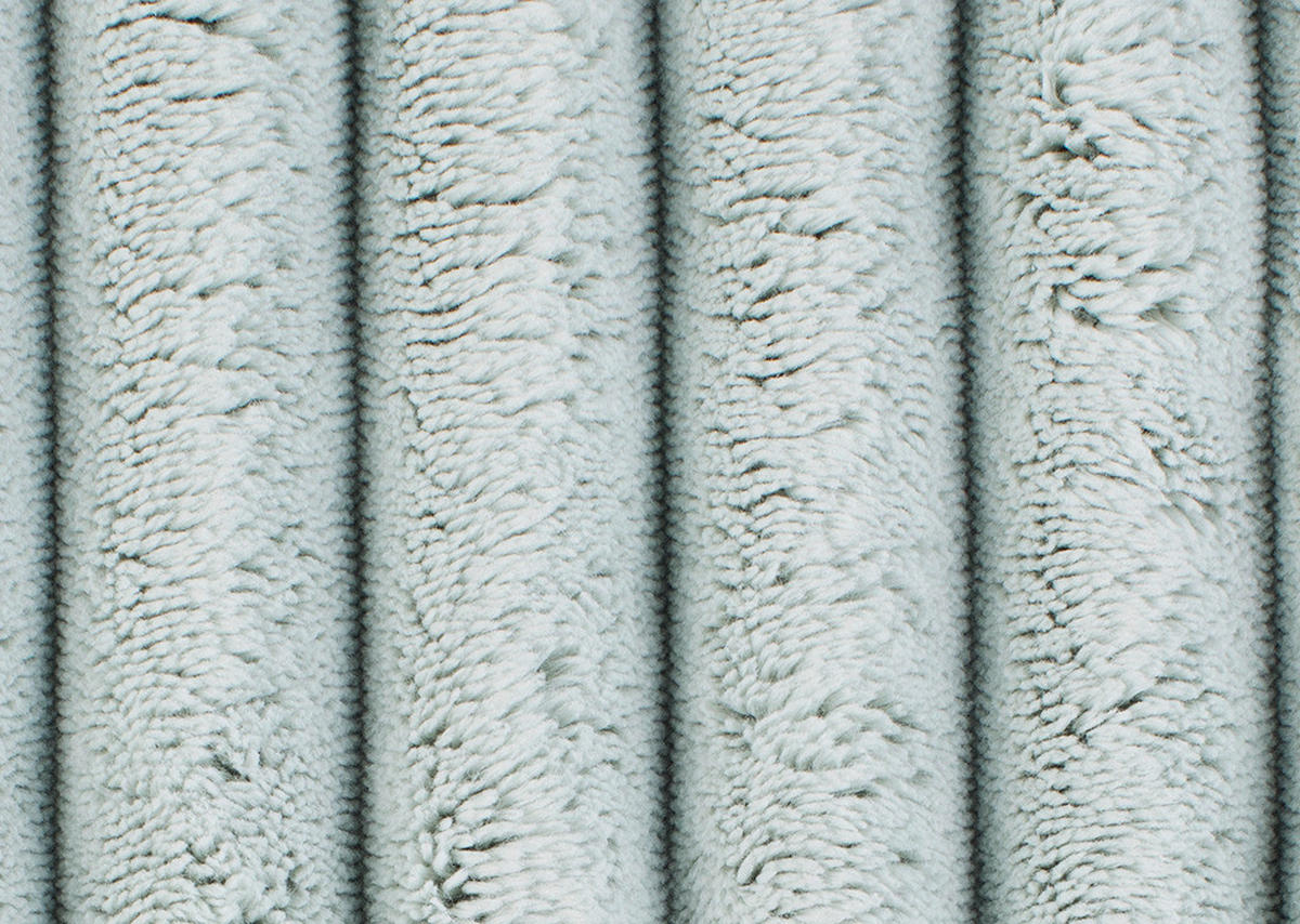 SCHLAFSOFA in Cord, Plüsch Pastellgrün  - Pastellgrün/Schwarz, Modern, Kunststoff/Textil (240/90/120cm) - Carryhome