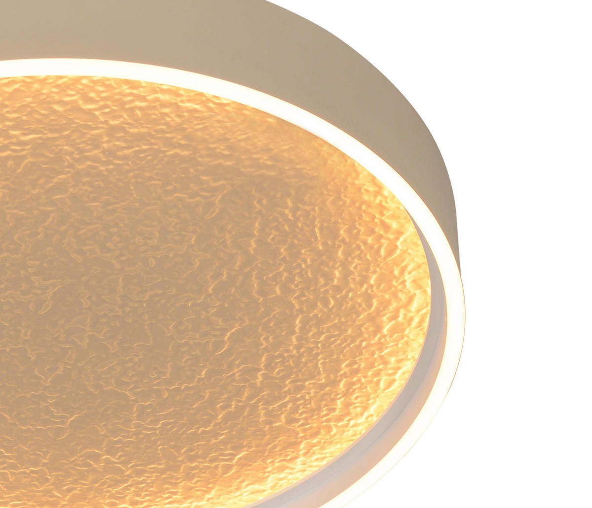 LED-DECKENLEUCHTE Bormes 40/6,5 cm   - Sandfarben, Basics, Kunststoff/Metall (40/6,5cm)