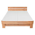 BETT 180/200 cm,  in Kernbuche,  - Kernbuche, Natur, Holz (180/200cm) - Carryhome