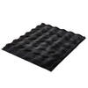 KUPATILSKA PROSTIRKA CLOUD  crna 50/60 cm  - crna, Osnovno, tekstil/plastika (50/60cm) - Kleine Wolke