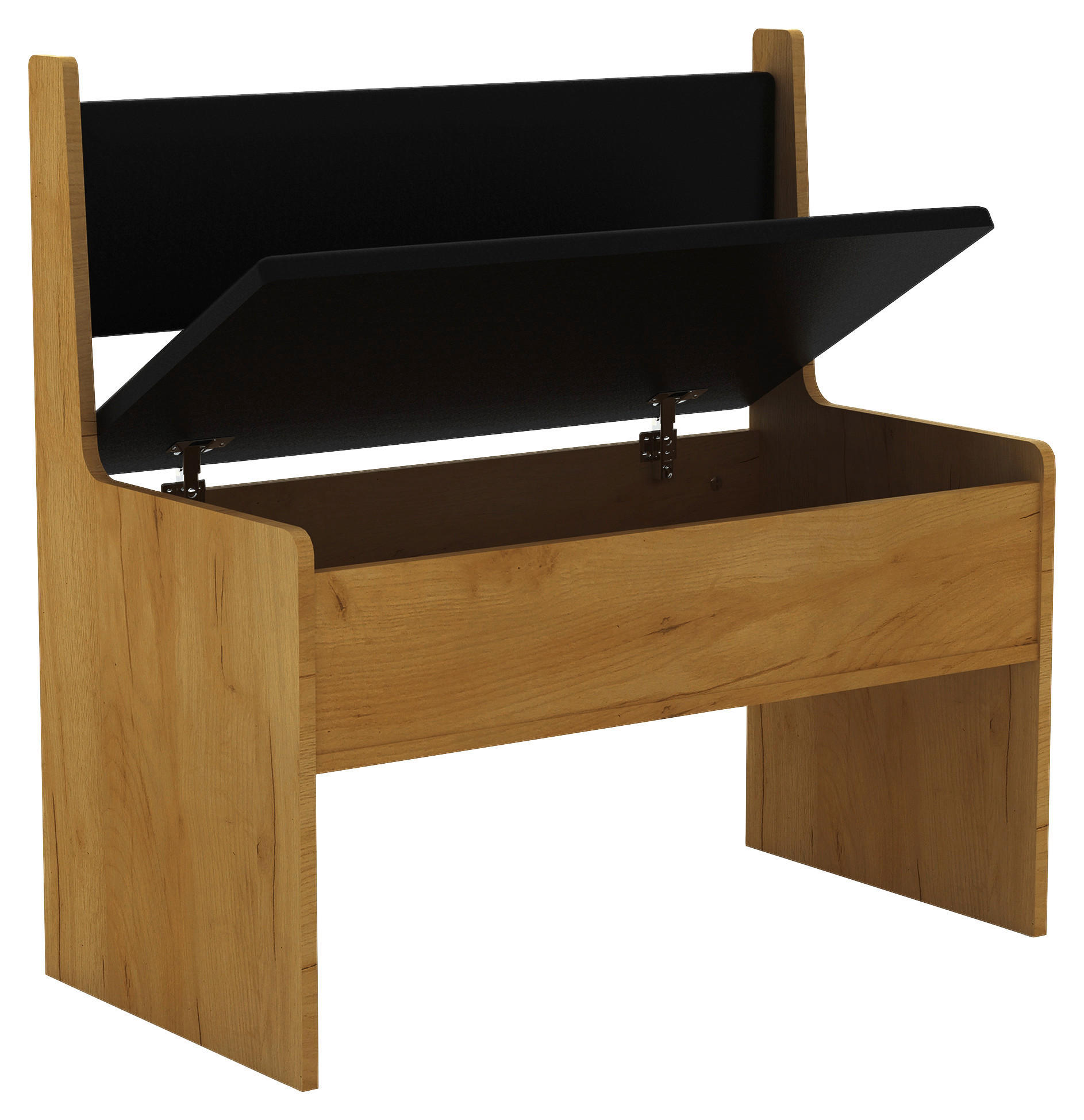 SITZBANK 80/80/42 cm Honigeiche  - Honigeiche, MODERN (80/80/42cm) - MID.YOU