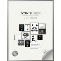 BILDERRAHMEN - Silberfarben, Basics, Papier/Holzwerkstoff (30/40/1,8cm)