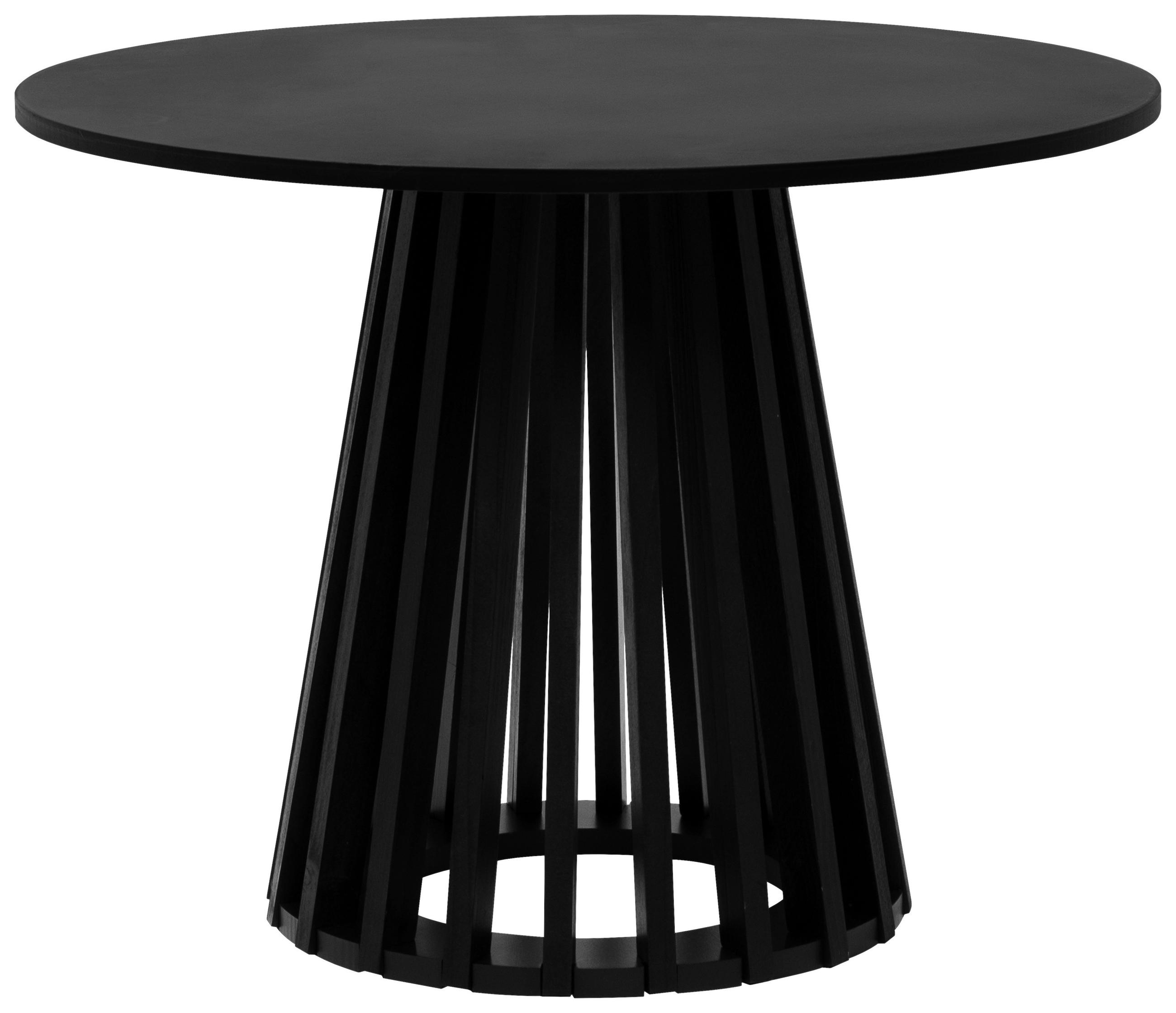 Couchtisch Garle Mdf Schwarz, B: 60 Cm