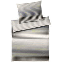 BETTWÄSCHE Shutter Makosatin 140/200 cm  - Grau, Design, Textil (140/200cm) - Joop!