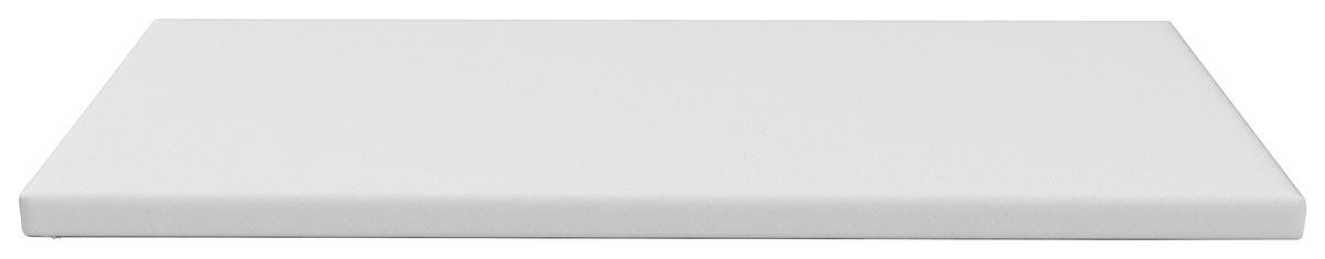 TOPPER 160/200 cm Höhe ca. 7 cm  - Weiß, Basics, Textil (160/200cm) - Chameo