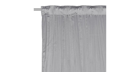 FERTIGVORHANG blickdicht - Anthrazit, Design, Textil (122/255cm) - Novel