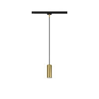 HÄNGELEUCHTE Marley 6/180 cm   - Messingfarben, Design, Metall (6/180cm) - Trio Leuchten