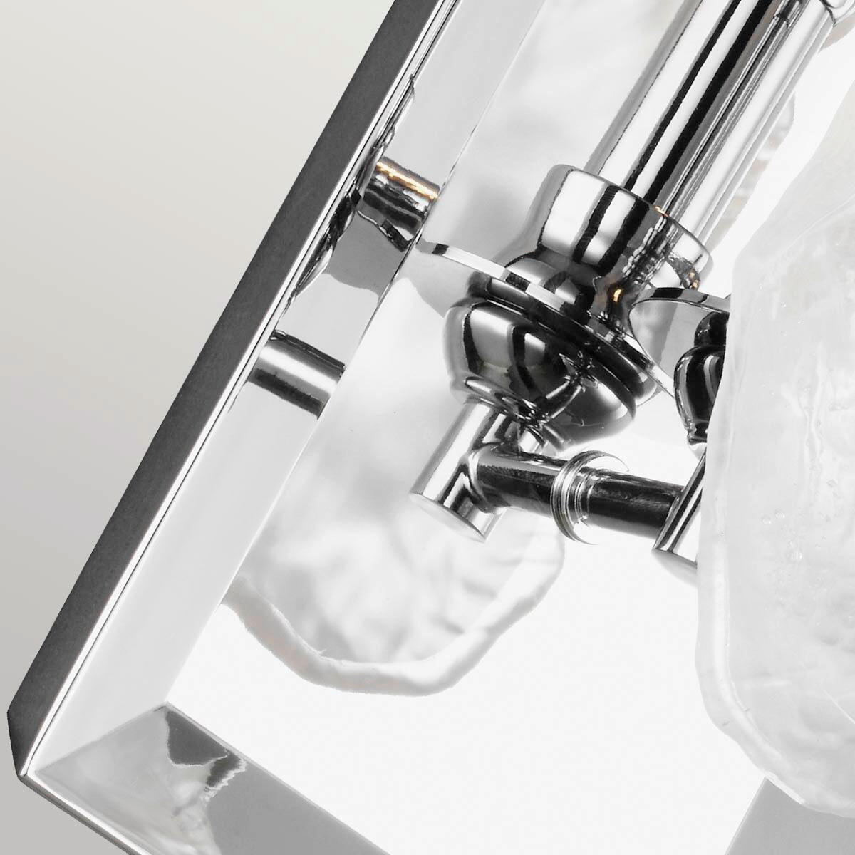 WANDLEUCHTE - Chromfarben, Konventionell, Glas/Metall (15.2/38.1/11.7cm) - Elstead Lighting