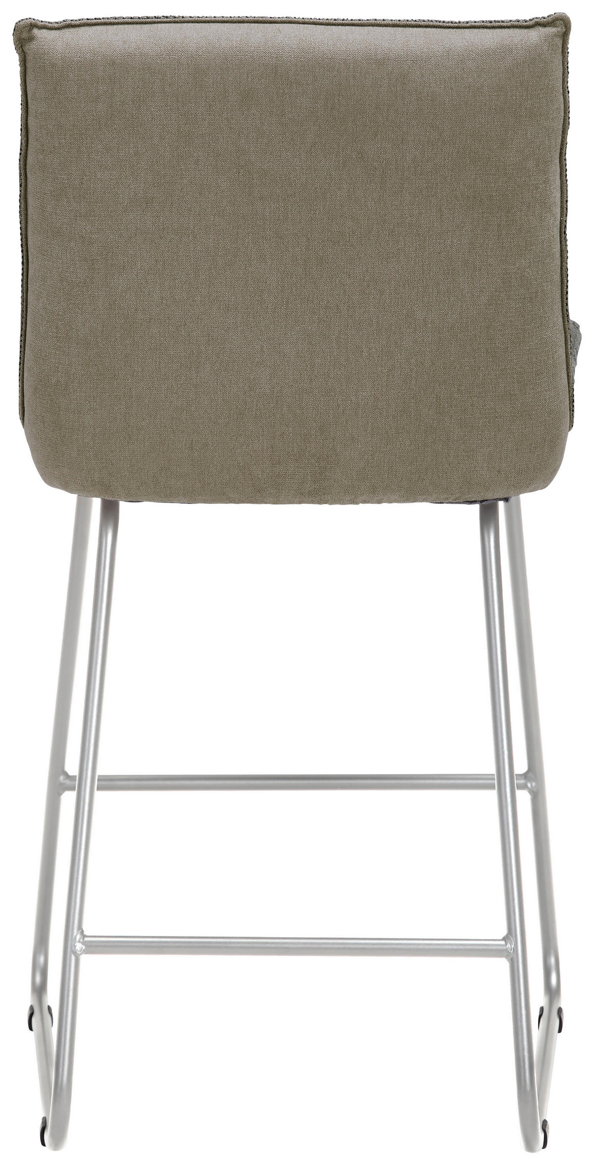 TRESENSTUHL in Metall, Textil Anthrazit, Edelstahlfarben, Greige  - Edelstahlfarben/Greige, Design, Textil/Metall (48/92/54cm) - Dieter Knoll