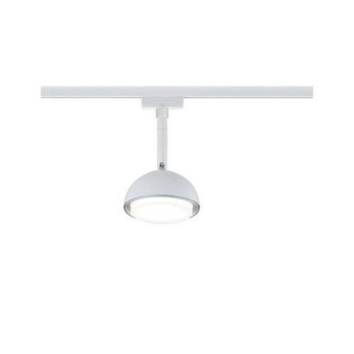 SCHIENENSYSTEM-STRAHLER URail 10/17,0 cm   - Weiß, Basics, Kunststoff/Metall (10/17,0cm) - Paulmann