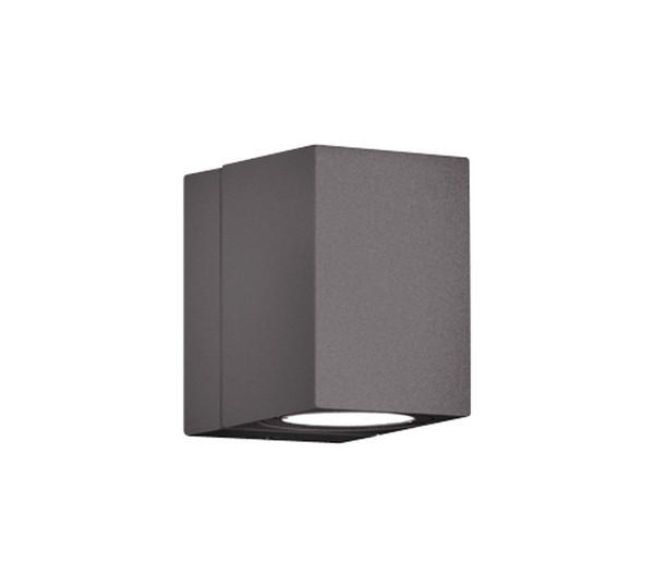 LED-AUßENLEUCHTE TIBER   - Anthrazit, Design, Metall (10/7/10cm) - Trio Leuchten