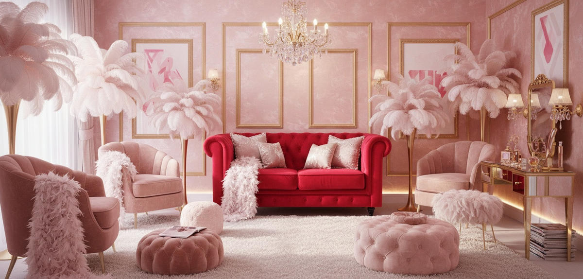 CHESTERFIELD-SOFA  in Samt Rot, Schwarz  - Rot/Schwarz, Trend, Holz/Textil (165/75/87cm) - Xora
