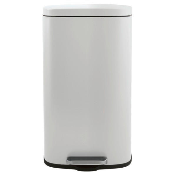 TRETEIMER 50 l  Metall  - Schwarz/Weiß, Basics, Kunststoff/Metall (42,7/29,7/64,3cm) - Spirella