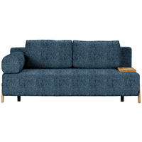 SCHLAFSOFA Holz, Textil Blau  - Blau/Naturfarben, Design, Holz/Textil (211/88/102cm) - Niels Andersson