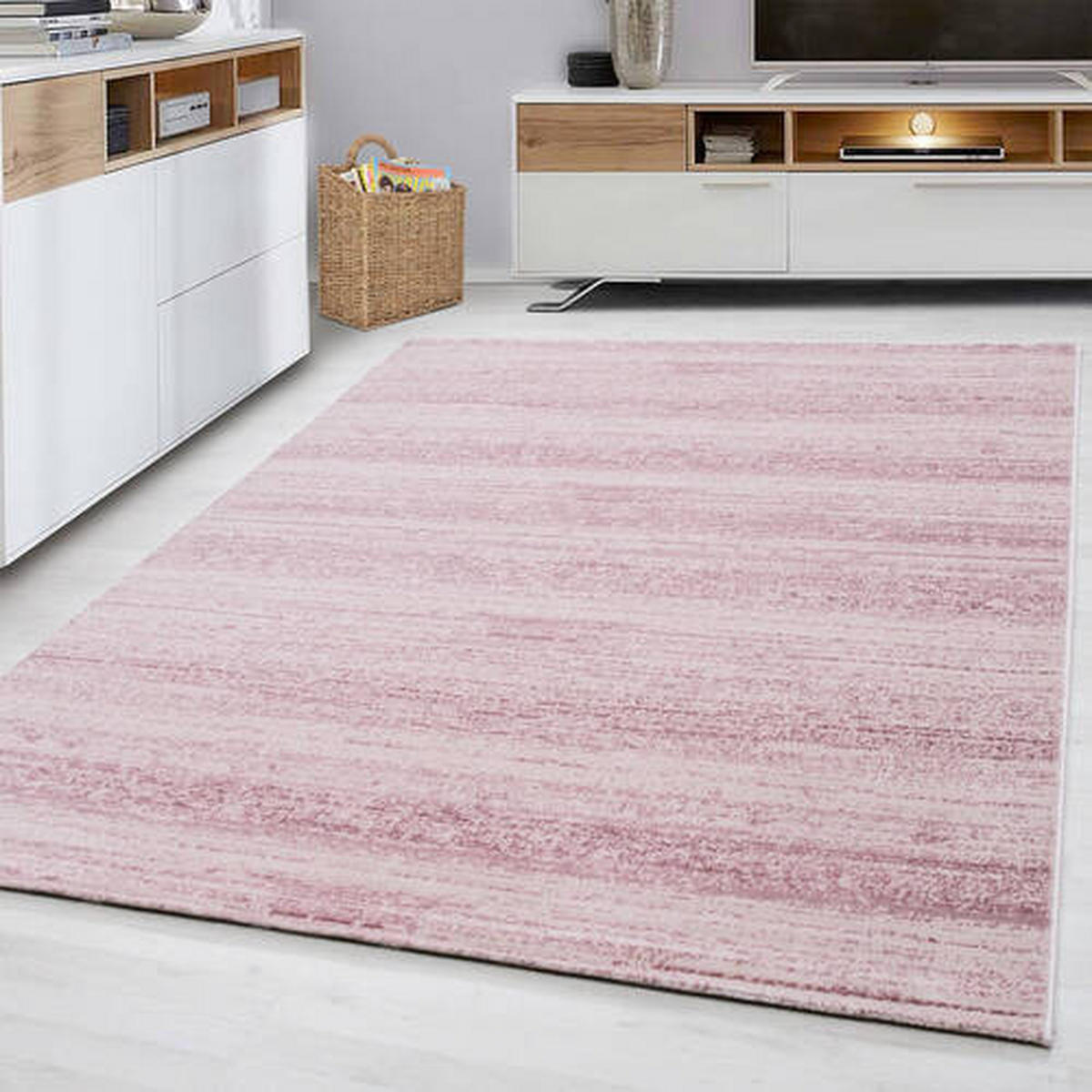 WEBTEPPICH 280/370 cm Plus Pink  - Pink, Basics, Textil (280/370cm) - Novel
