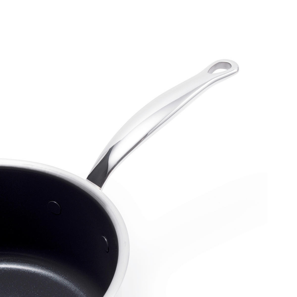 KOCHTOPFSET Premiere 3-teilig  - Grau Hochglanz, Basics, Glas/Metall (0cm)