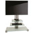 TV-RACK Alufarben - Alufarben, KONVENTIONELL, Glas/Metall (100/107/44cm) TV-RACK Alufarben - Alufarben, KONVENTIONELL, Glas/Metall (100/107/44cm)