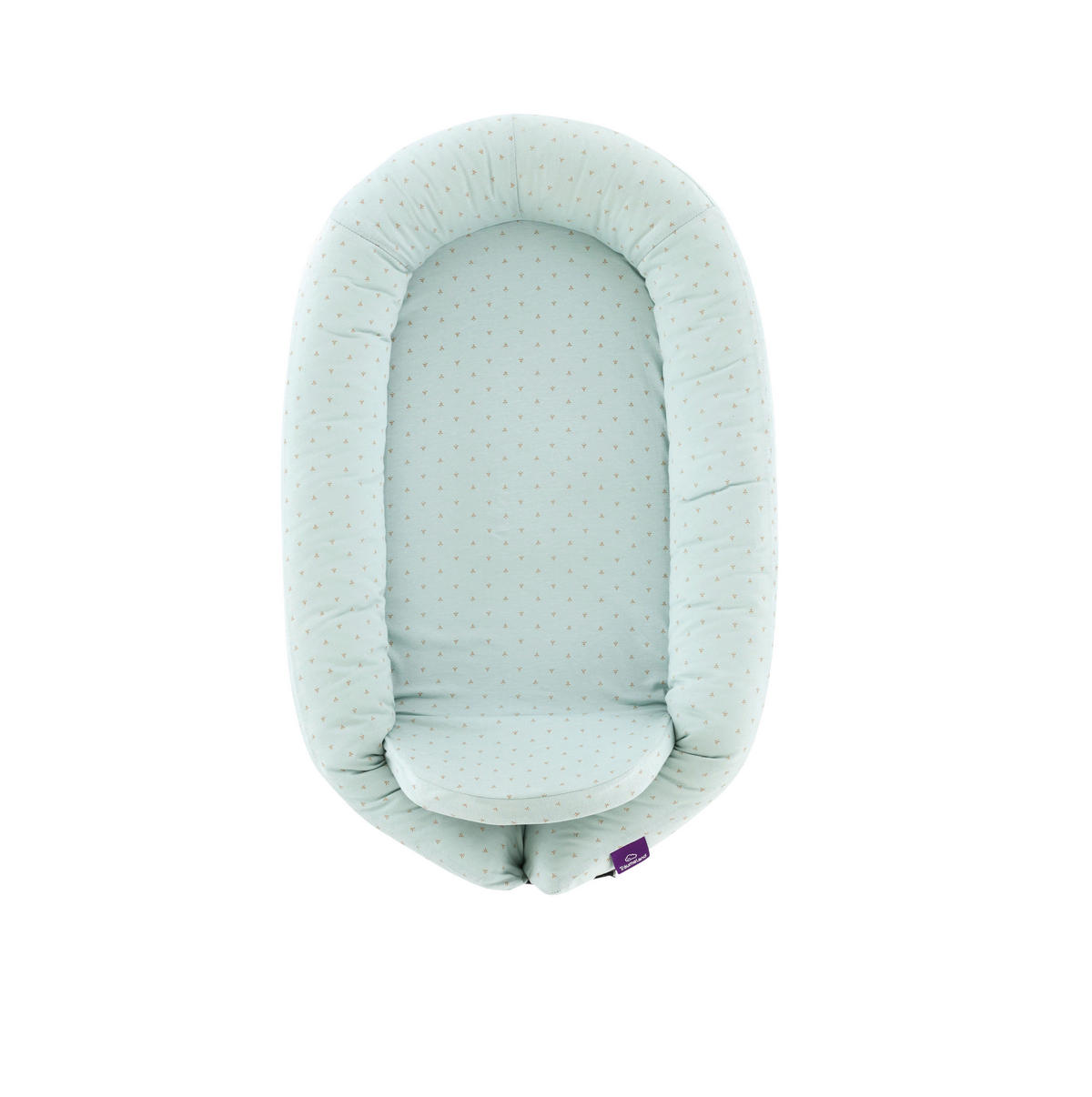 KUSCHELNEST Home Comfort  76/52/8 cm   - Hellblau, Basics, Textil (76/52/8cm) - Träumeland