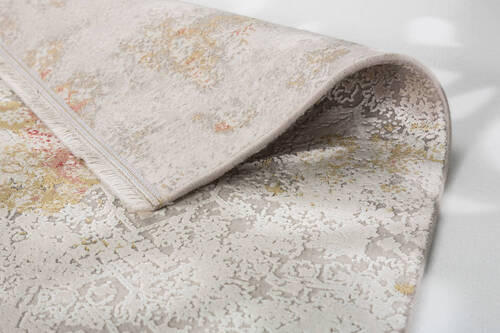 WEBTEPPICH 80/150 cm Gravina Rot, Beige  - Beige/Rot, Design, Textil (80/150cm) - Novel