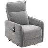 RELAXSESSEL Leinenoptik    - Schwarz/Grau, Design, Textil/Metall (74/101/92cm) - Carryhome