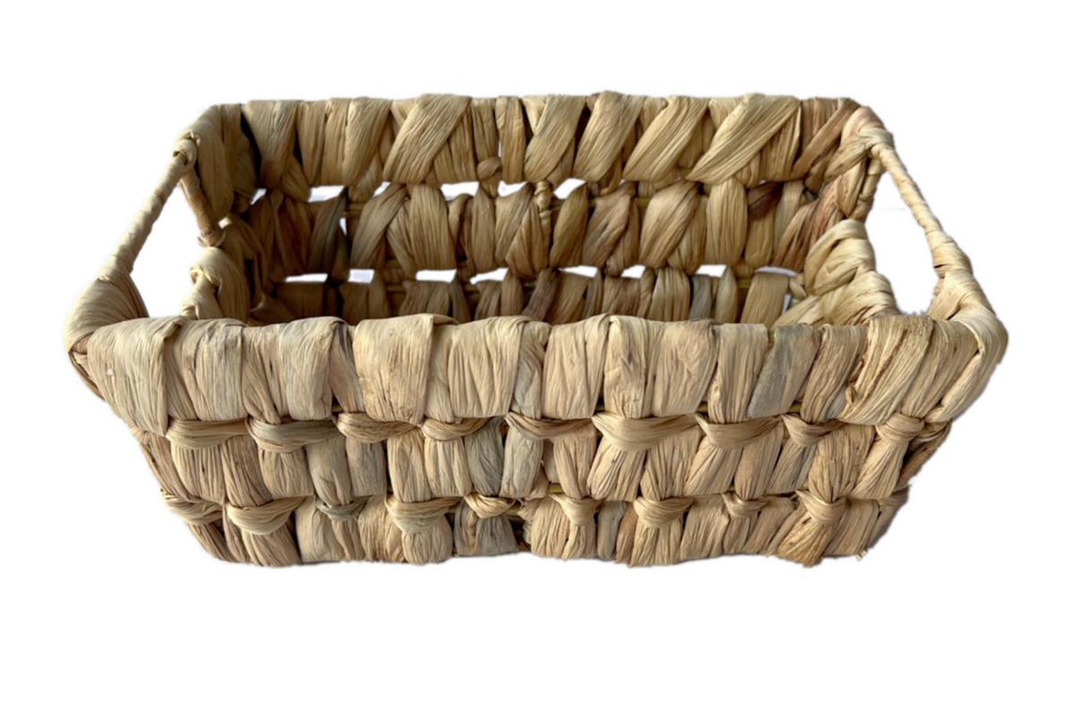REGALKORB 28/17/12 cm  - Naturfarben, Basics, Naturmaterialien/Metall (28/17/12cm) - Landscape