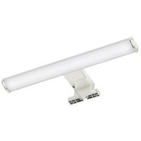 RÁÉPÍTHETŐ LÁMPA LED izzó  - alumínium színű, Konventionell, fém (30/4/9,5cm) - Xora