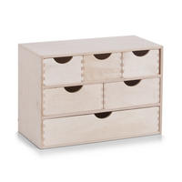 REGAL  40/20/28 cm Naturfarben  - Naturfarben, Basics, Holz (40/20/28cm) - Zeller Present
