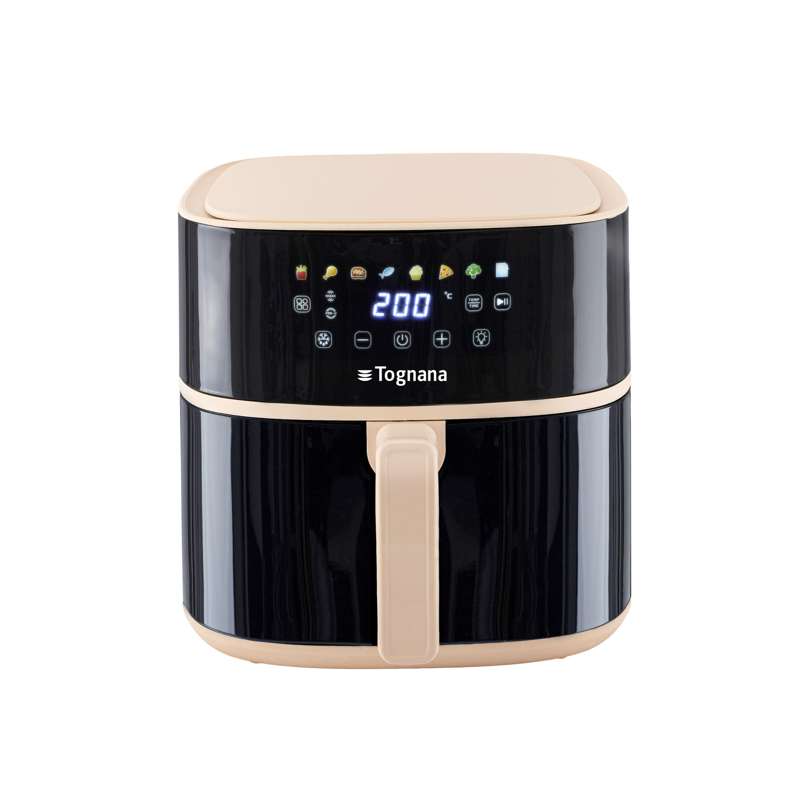 CVRTNIK NA VROČ ZRAK - barve šampanjca, Basics, kovina/umetna masa (37.5/38.5/36cm) - Tognana