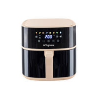 FRITEZA NA VRUĆI ZRAK Iridea Champagne  - boje šampanjca, Basics, metal/plastika (37.5/38.5/36cm) - Tognana