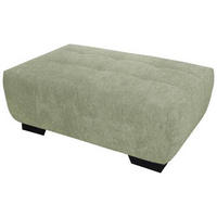 HOCKER in Textil Olivgrün  - Schwarz/Olivgrün, Konventionell, Textil/Metall (106/40/72cm) - Hom`in