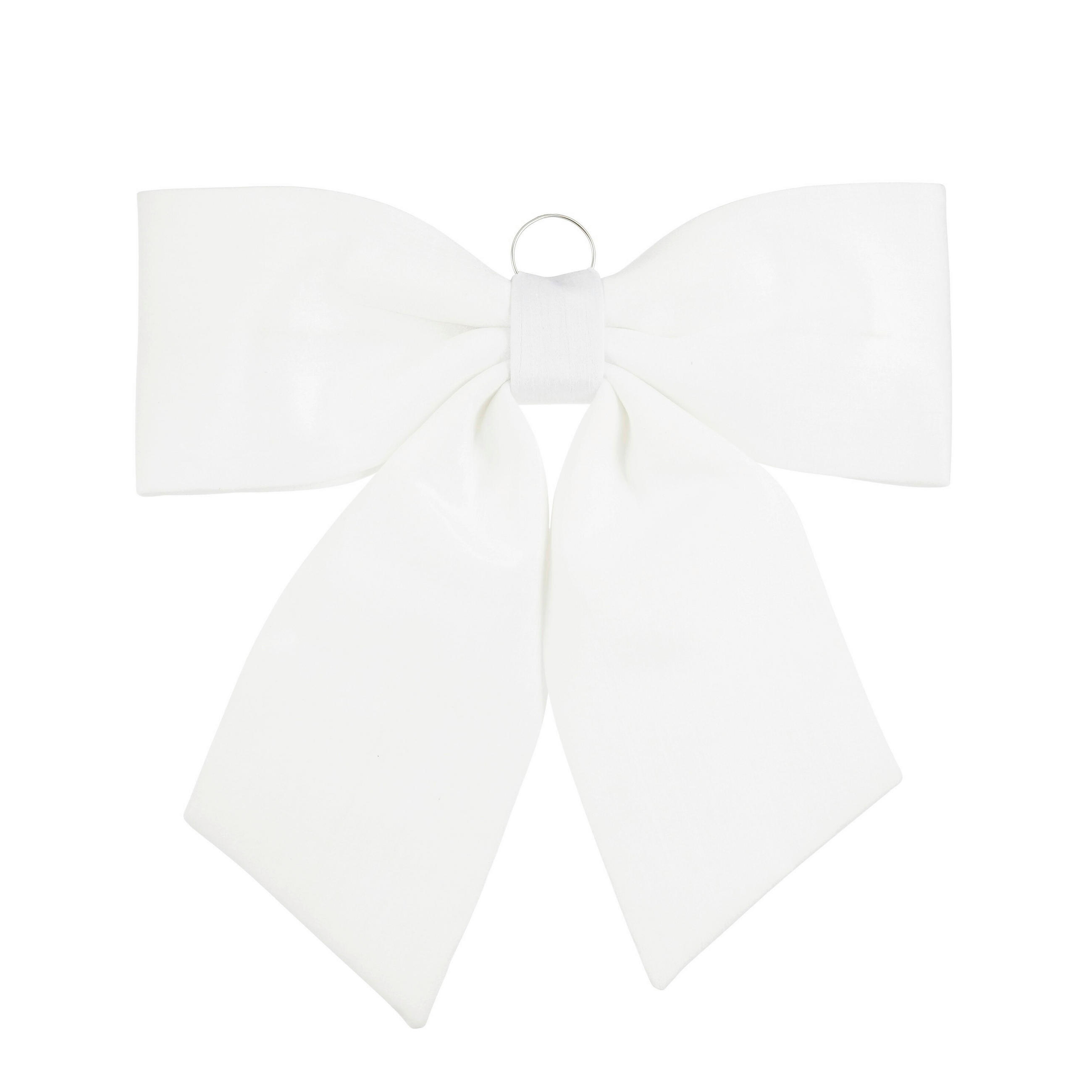 DEKORATIVNA PENTLJA - bela, Basics, tekstil (67/72/3.5cm)