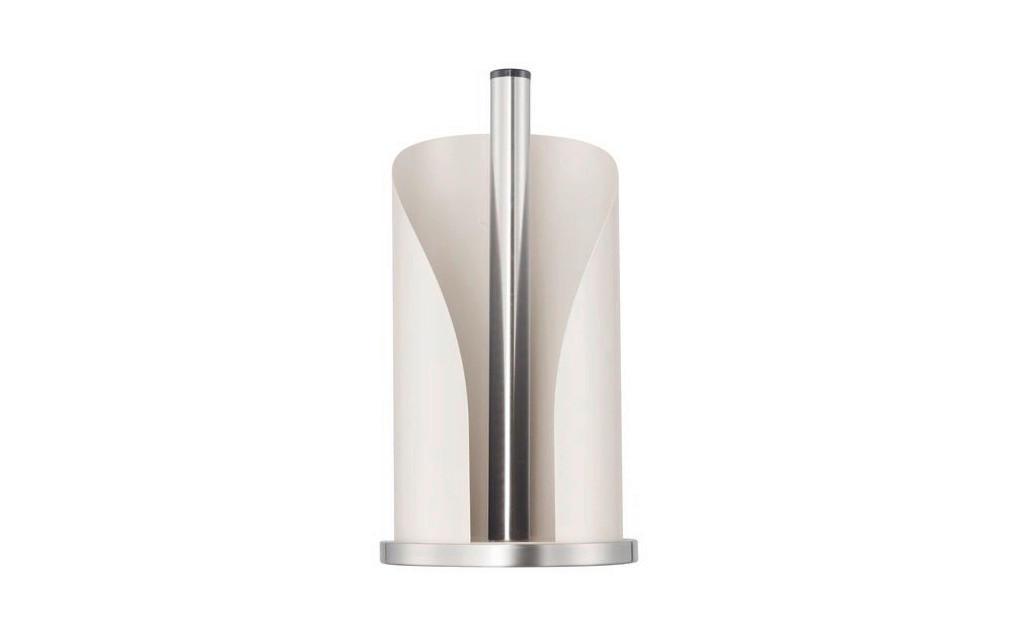 KÜCHENROLLENHALTER - Sandfarben/Edelstahlfarben, KONVENTIONELL, Metall (15,5/30cm) - Wesco