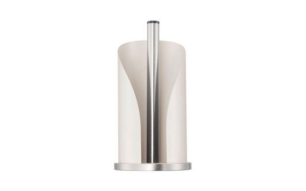 KÜCHENROLLENHALTER - Sandfarben/Edelstahlfarben, KONVENTIONELL, Metall (15,5/30cm) - Wesco