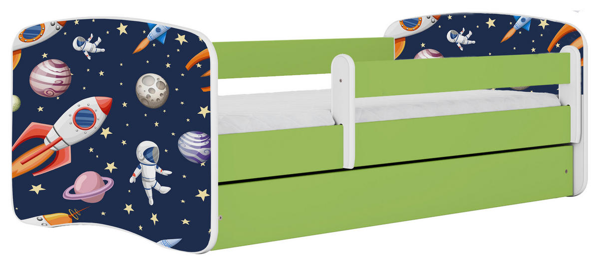 KINDER-/JUNIORBETT - Birkefarben/Weiß, MODERN, Holz/Holzwerkstoff (80/160cm) - MID.YOU