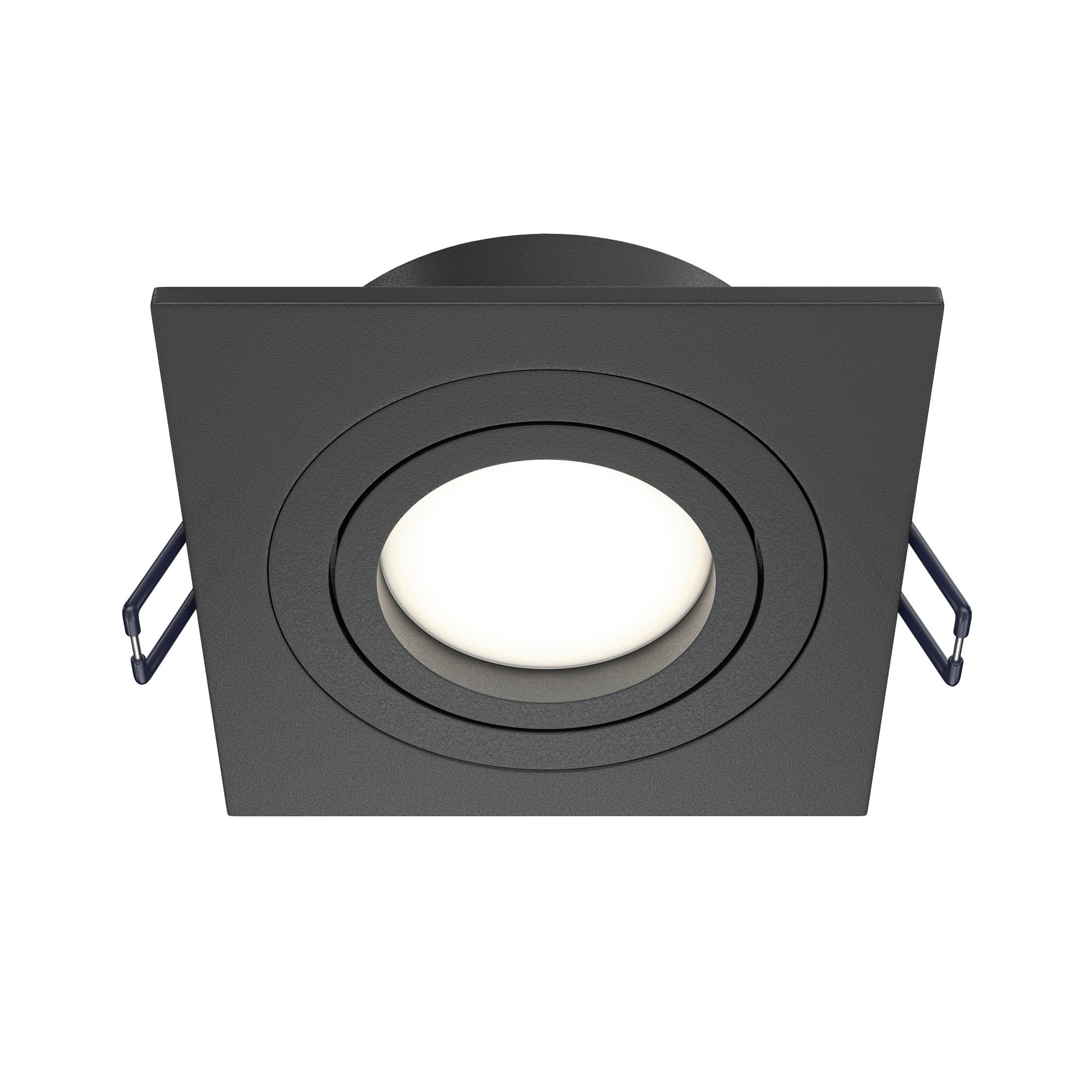 DECKENSPOTS Downlight 9,2/9,2/2,5 cm   - Schwarz, Trend, Metall (9,2/9,2/2,5cm) - MAYTONI