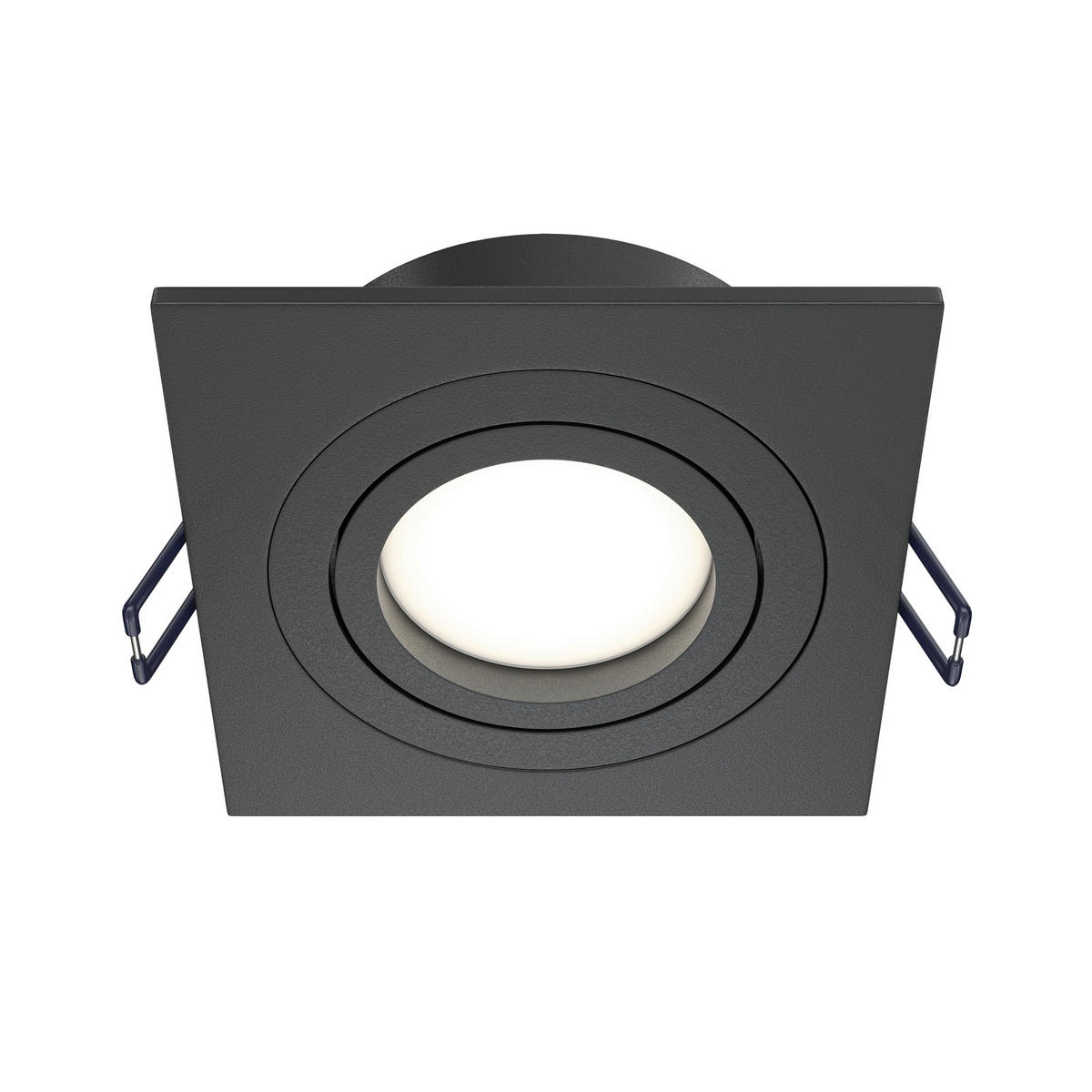DECKENSPOTS Downlight 9,2/9,2/2,5 cm   - Schwarz, Trend, Metall (9,2/9,2/2,5cm) - MAYTONI