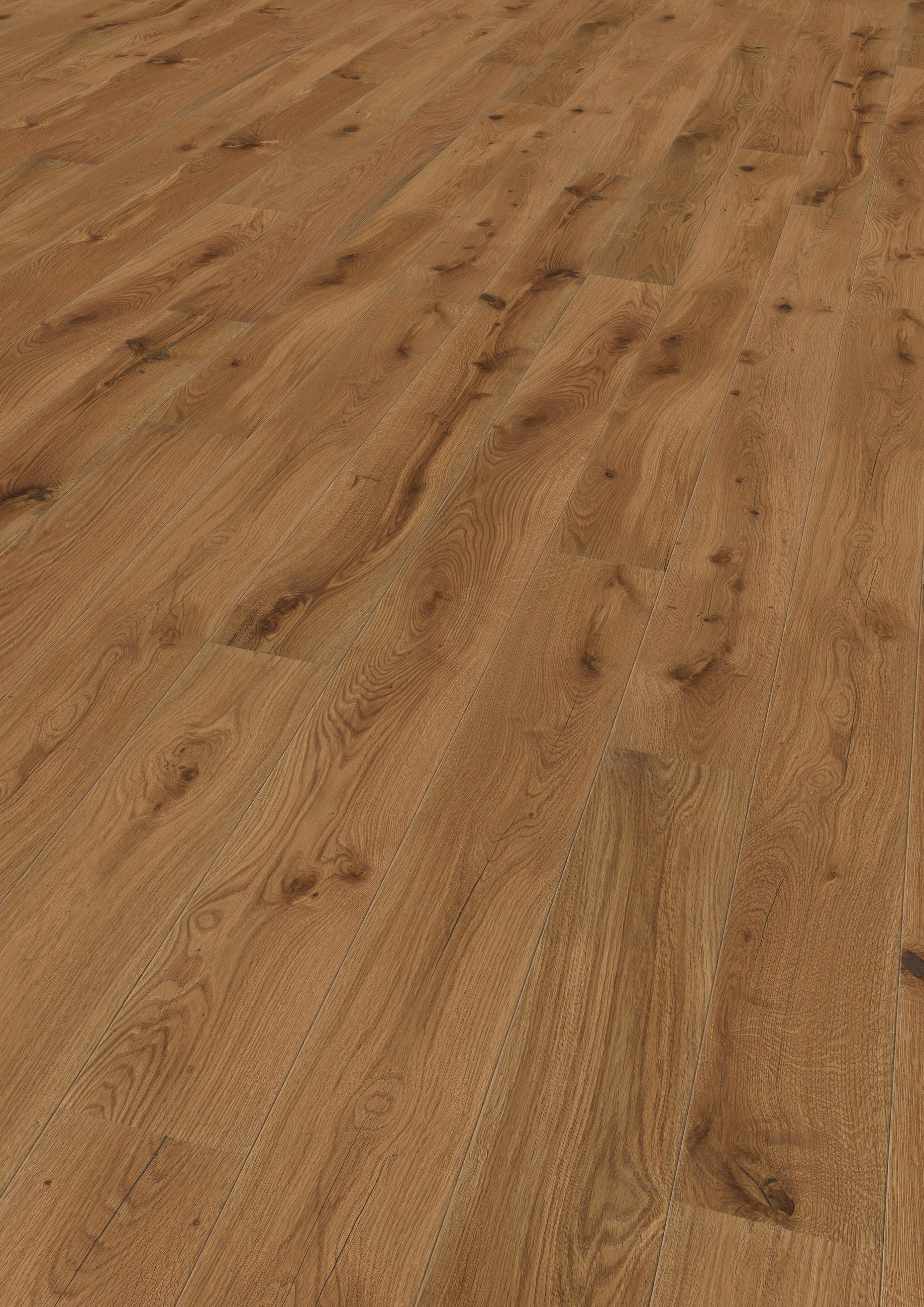 LANDHAUSDIELE Rustico Trend Eiche Caramel 100014201  per  m² - Design, Holz (220,5/17,6/1,3cm) - Tilo