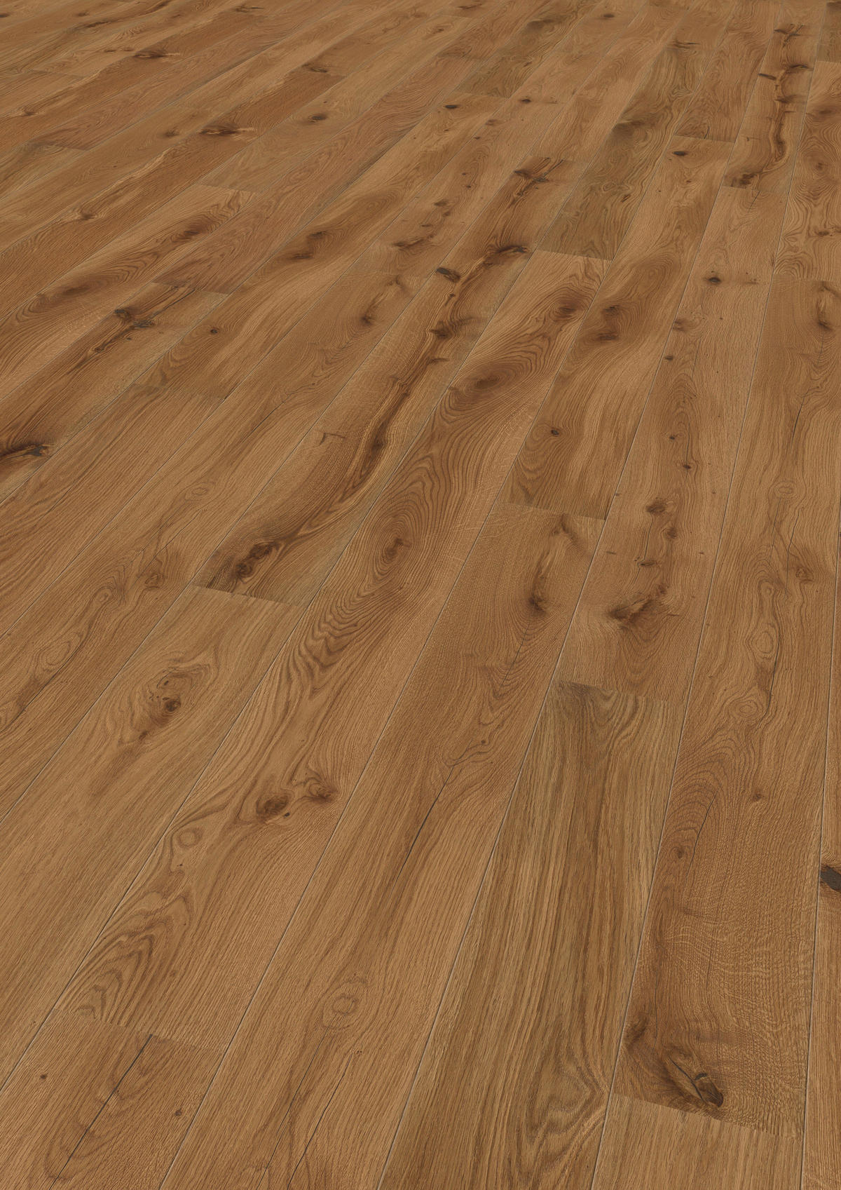 LANDHAUSDIELE Rustico Trend Eiche Caramel 100014201  per  m² - Design, Holz (220,5/17,6/1,3cm) - Tilo