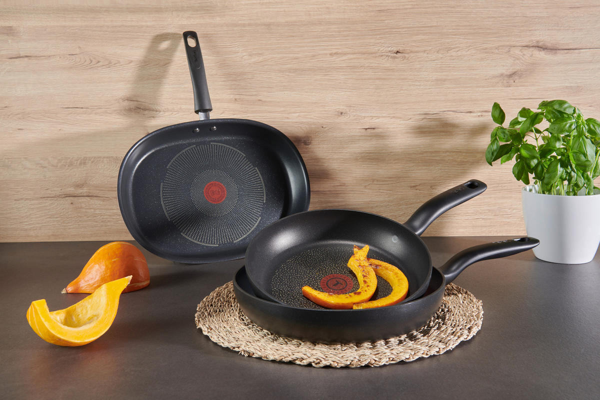 FISCHPFANNE Emotion  - Edelstahlfarben, Basics, Metall (46,8/37,5/6,5cm) - Tefal